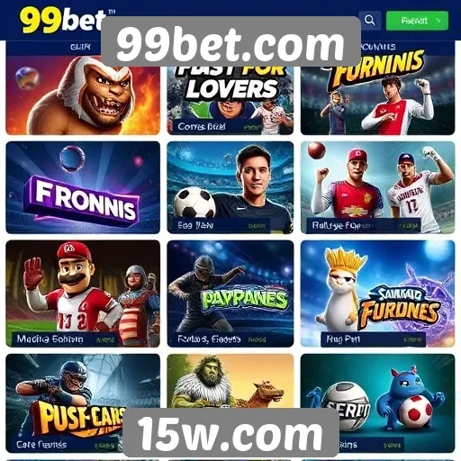 Jogos disponíveis no 99bet.com para todos os gostos