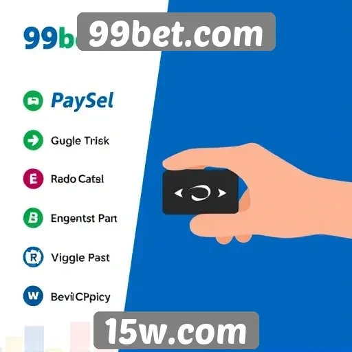 Métodos de pagamento oferecidos pelo 99bet.com